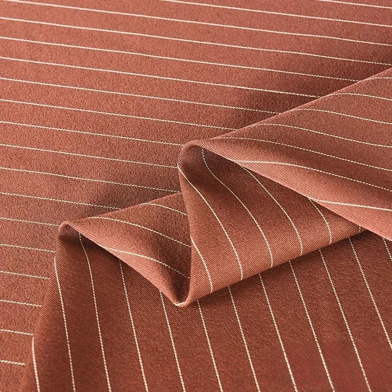 100x150 см Тонкая полосатая ткань Весна Лето Модные юбки Костюмы Ткань Одежда Швейная ткань Полиэстер Вискоза Спандекс Материал 100x150cm