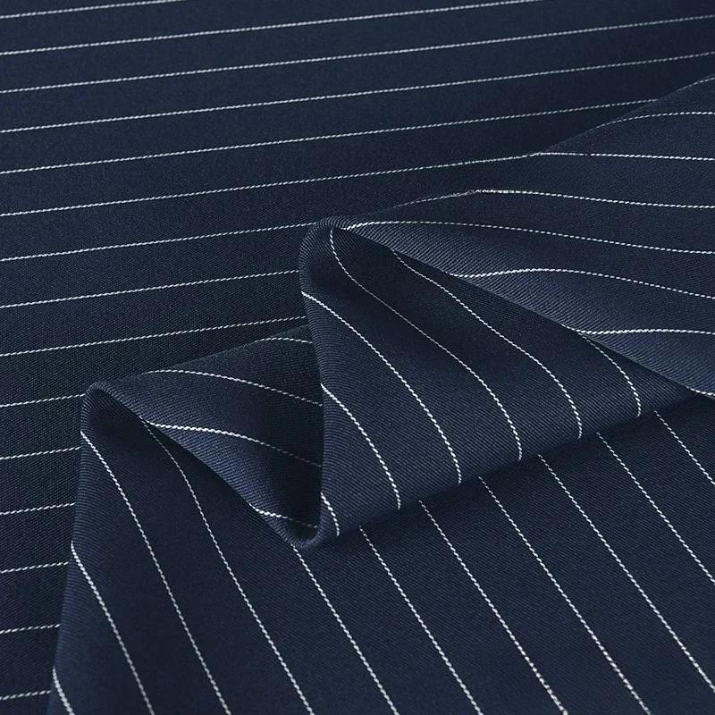 100x150 см Тонкая полосатая ткань Весна Лето Модные юбки Костюмы Ткань Одежда Швейная ткань Полиэстер Вискоза Спандекс Материал 100x150cm