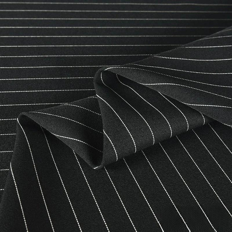100x150 см Тонкая полосатая ткань Весна Лето Модные юбки Костюмы Ткань Одежда Швейная ткань Полиэстер Вискоза Спандекс Материал 100x150cm