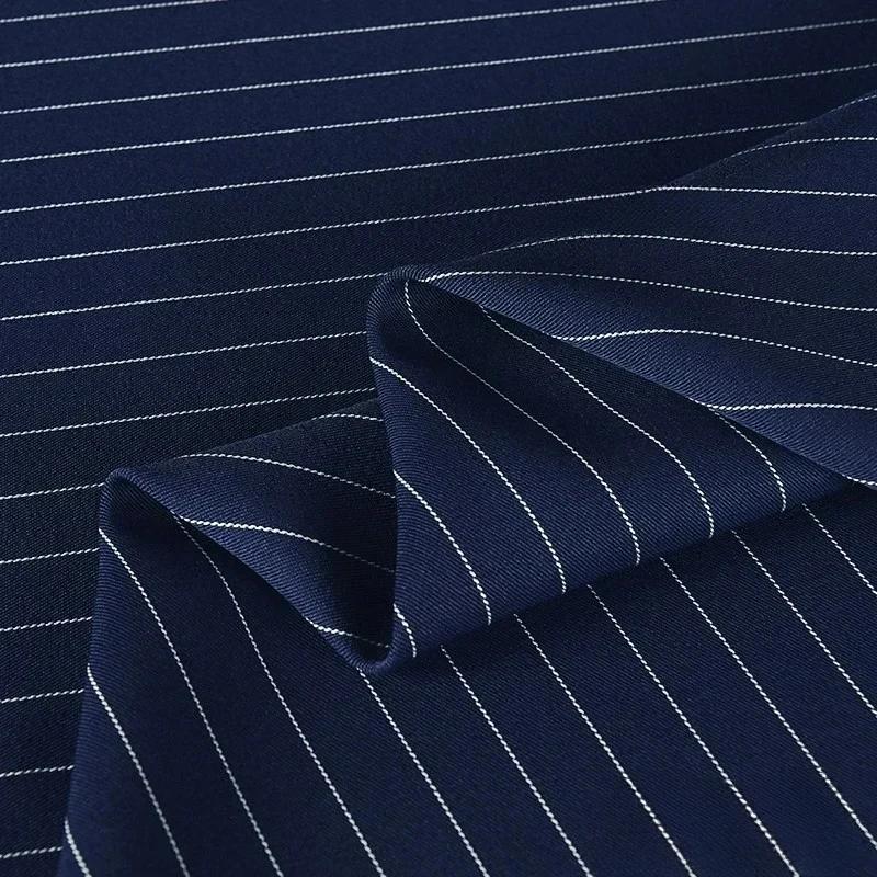 100x150 см Тонкая полосатая ткань Весна Лето Модные юбки Костюмы Ткань Одежда Швейная ткань Полиэстер Вискоза Спандекс Материал 100x150cm