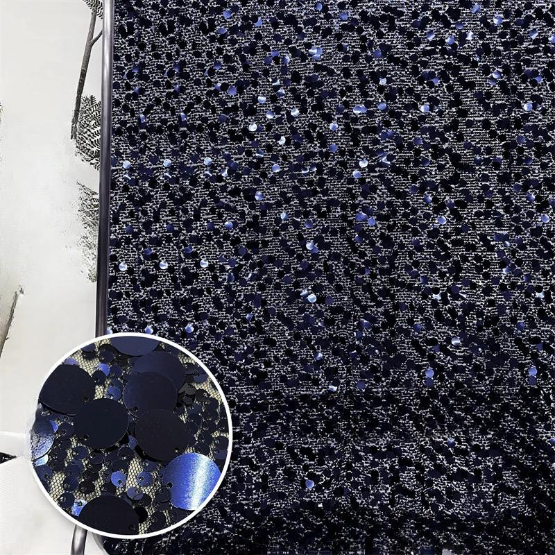100x150 см пайеточная сетка кружевная ткань для шитья высококачественное свадебное платье одежда пэчворк DIY швейные принадлежности 100x150cm
