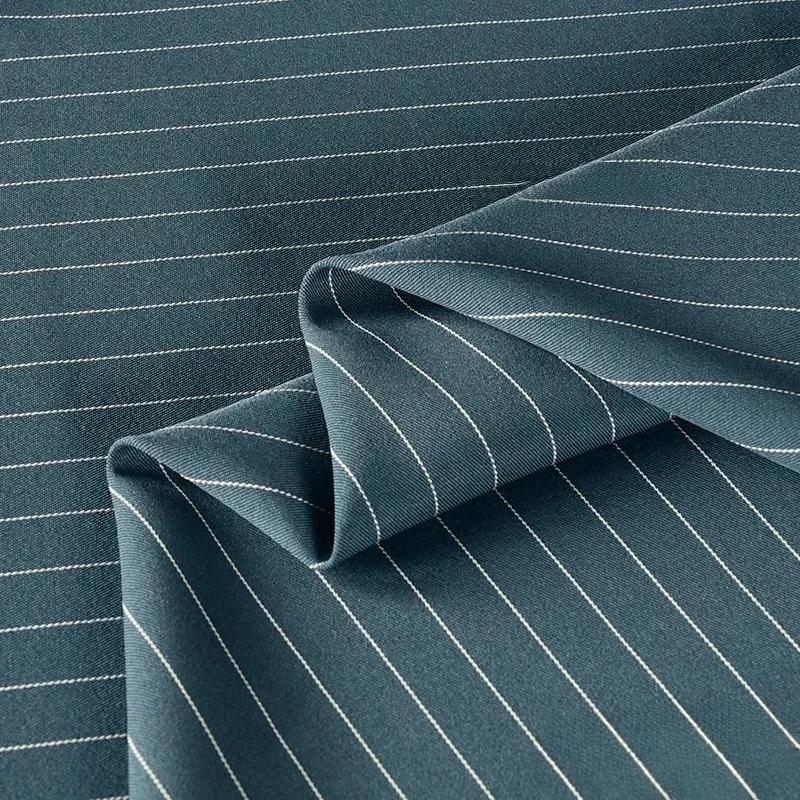 100x150 см Тонкая полосатая ткань Весна Лето Модные юбки Костюмы Ткань Одежда Швейная ткань Полиэстер Вискоза Спандекс Материал 100x150cm