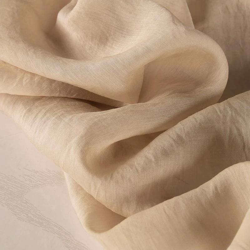 100x150 см шелковый хлопковый материал ткань однотонная для нижней подкладки юбки одежда ткань одежда DIY швейная оптовая продажа 100x150cm